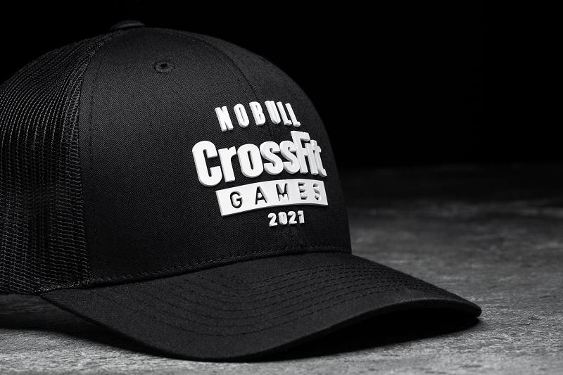 Men's Nobull Crossfit Games Curved-Brim Trucker Hats Black | SG L2578I